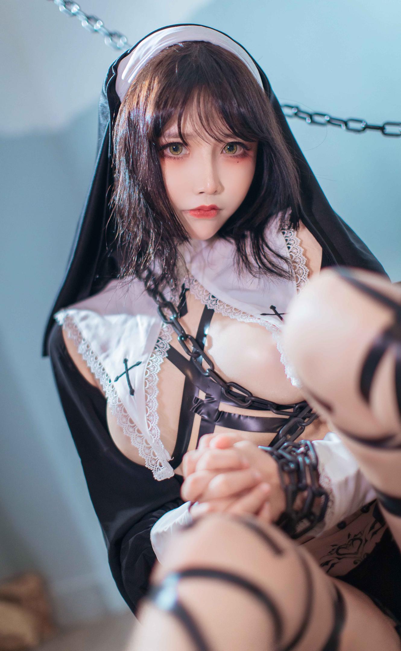 抱走莫子A_NO.007黑色修女插图6